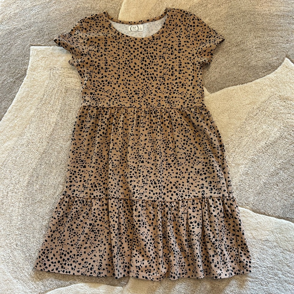Maurices 24/7 Tiered Cap Sleeve Knit Dress Size Small NWOT